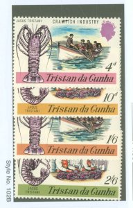 Tristan da Cunha #137-140 Mint (NH) Single (Complete Set)