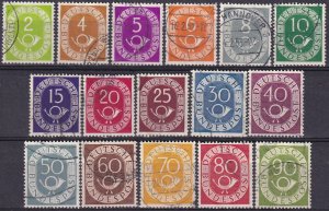 Germany #679-85 F-VF Used CV $37.70 (Z4262)