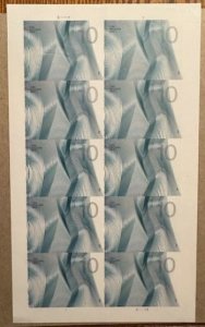 US # 4720 Waves of Color $10 sheet of 10 2012 Mint NH CV $175