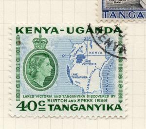 Tanganyika 1954 Early Issue Fine Used 40c. 292072