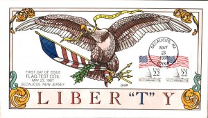 #2115c Flag over Capitol Collins FDC