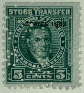 AlexStamps UNITED STATES #RD143 FVF Used 