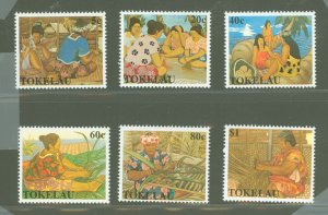 Tokelau  #165-170  Single (Complete Set)