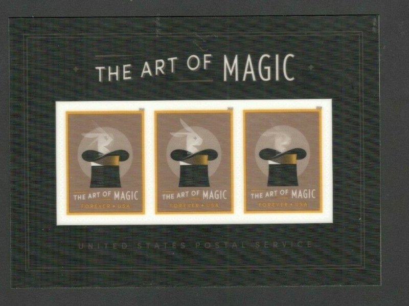 5306 The Art Of Magic Souvenir Sheet Mint/nh (Free Shipping) 