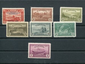Canada #203, 268-73    Mint VF NH   - Lakeshore Philatelics