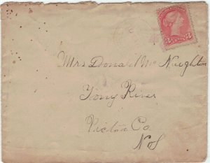 Canada 3-Cent Small Queen Cover - Used