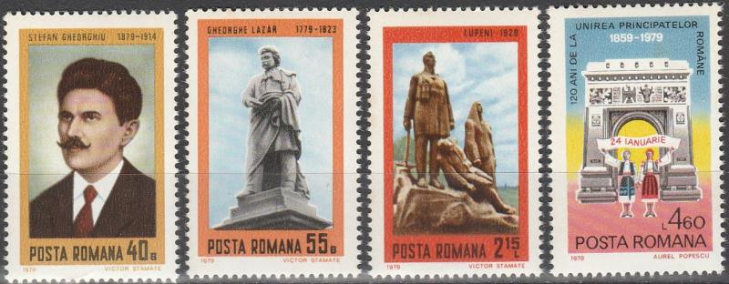 Romania #2844-7  MNH F-VF (SU4924)