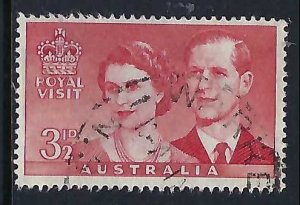 Australia 267 VFU QEII Z1902-5