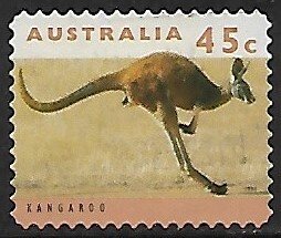 Australia # 1288 - Kangaroo - Used....(KlBl24)