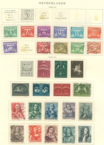 Netherlands #245-261 Used Single