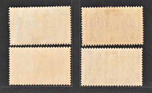 Hong Kong 1935 50th Annive. of Colony (4v Cpt) MVLH CV$80+