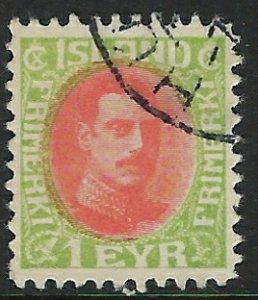 Iceland 202 Used 1937 issue (fe3058)