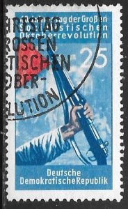 Germany DDR 374: 25pf Storming of the Winter Palace, CTO, VF