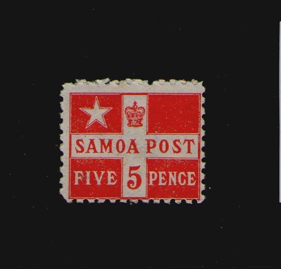 Samoa 1895 Sc 23a Perf.11 MH