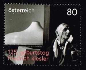 Austria 2015,Sc.#2579 used 125th birthday of Friedrich Kiesler