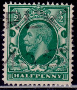 Great Britain 1934-36, King George V, 1/2p, sc#210, used