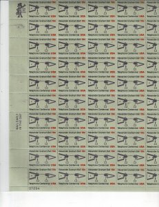 Alexander Graham Bell Telephone Centennary 13c US Postage Sheet #1683 VF MNH