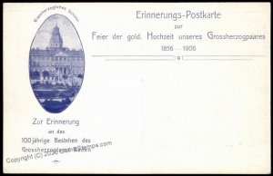 Germany 1906 Baden Wuerttemberg Jubilee Private Ganzsachen Postal Card Co G68549