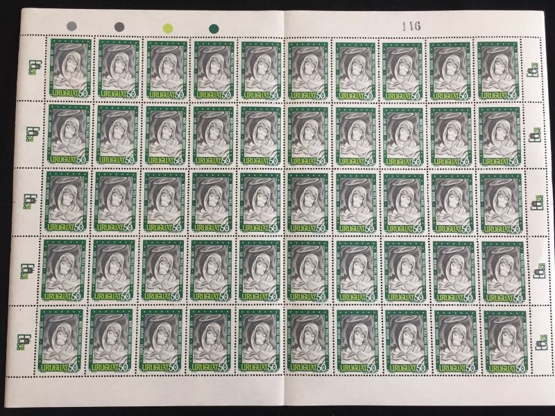 URUGUAY Blocks Sheets Felizano 1970s MNH345 StampsLA60