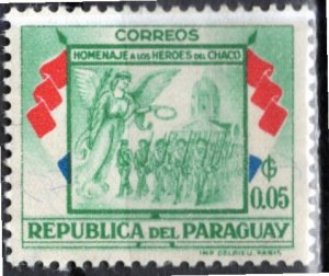 Paraguay; 1957: Sc. # 508: MHH Single Stamp