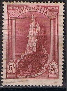 Australia 1938,Sc.#177 used Queen Elizabeth (1900-2002)