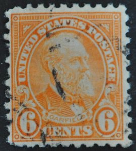 DYNAMITE Stamps: US Scott #587 – USED