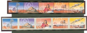 Australia  #1966A/1971A Mint (NH) Single (Complete Set)