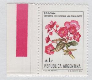 Argentina 1985 - Scott 1524 MH - 1a, Flowers 