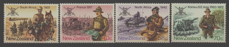 New Zealand Unused NH Scott 811 - 814