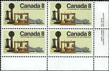 CANADA   #641 MNH LOWER RIGHT PLATE BLOCK  (4-2)