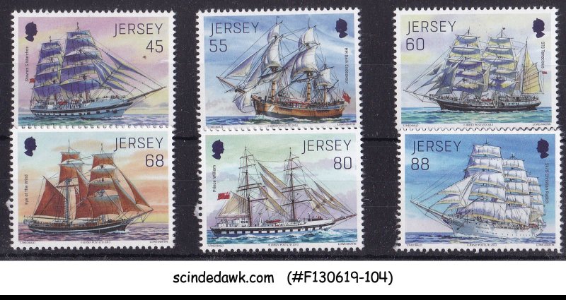 JERSEY - 2013 TALL SHIPS - 6V - MINT NH