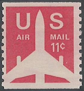 Scott: C82 United States - Jet Silhouette - Coil Version - MNH