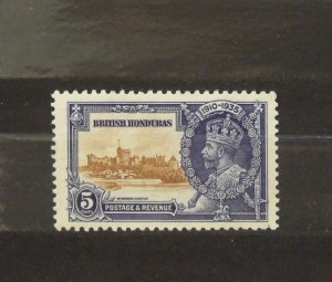 8796   Br Honduras   MH # 110   Silver Jubilee Issue     CV$ 2.25