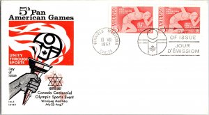 Canada, Worldwide First Day Cover, Sports