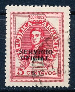 Argentina #O57 Single Used