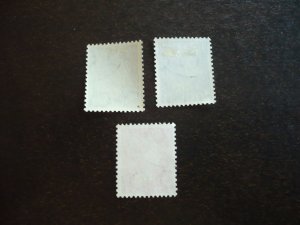 Stamps - Netherlands - Scott# O22-O24 - Used Part Set of 3 Stamps