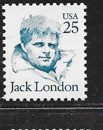 US#2182 25c Jack London  (MNH) CV $0.50