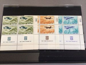 Israel mint never hinged vintage  Aeroplanes stamps Ref 64982