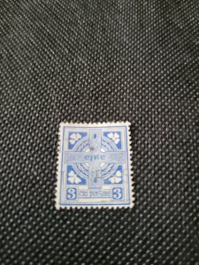 Ireland, Irish Celtic Cross, 1922-23, 3p ultra, #70, used, SCV$3.00