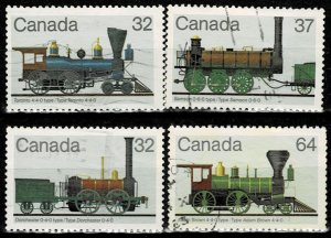 CANADA 1983 LOCOMOTIVE TRAINS  USED