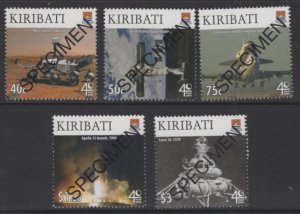 KIRIBATI SG858/62s 2009 YEAR OF ASTRONOMY SPECIMEN MNH