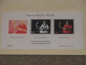 France-Pour le Musee Postal-Phase of making a Stamp, Le Nouveau Ne