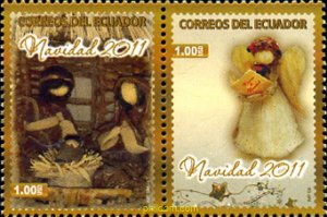 273910 MNH ECUADOR 2011 NAVIDAD