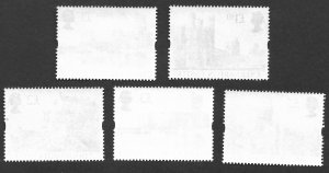 Doyle's_Stamps: Gem Set of MNH Queen Elizabeth II Castles #1445** to #1448**