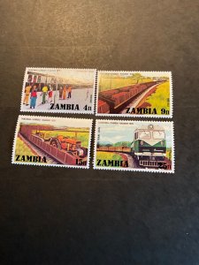 Zambia Scott #162-5 never hinged