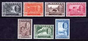 Malaya (Kelantan) - Scott #84//87 - MNH - Short set - SCV $4.35