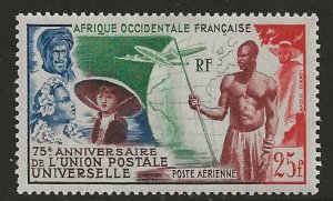 French West  Africa C15  1949  VF Mint  hinged