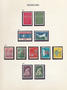 NETHERLANDS 1950s M&U Collection Child Welfare R.Cross Art(Apx 130 Items) uk3341