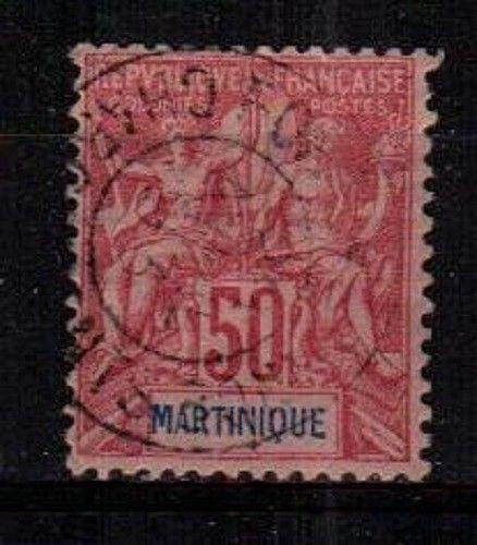 Martinique Scott 48 Used (Catalog Value $24.00) [TC758]