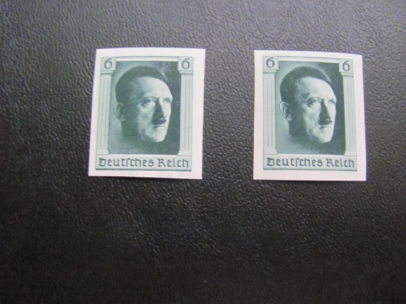 GERMANY 1937 MNH SC# B103,104,106 HITLER FROM SS LOT (115)